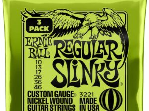 Ernie Ball slinky nickel Paquete de 3 Regular