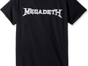 FEA Megadeth Classic Logo Playera para Hombre