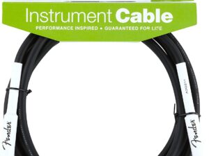 Fender California Series Cable de instrumento 4 Recto Negro 10