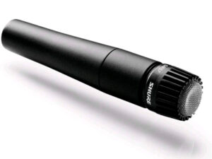 Shure SM57 LC Micrófono dinámico cardioide sin cable Negro