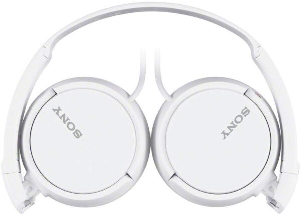 Sony MDR-ZX110WCUC Audífonos de Diadema Plegables y Giratorios color Blanco